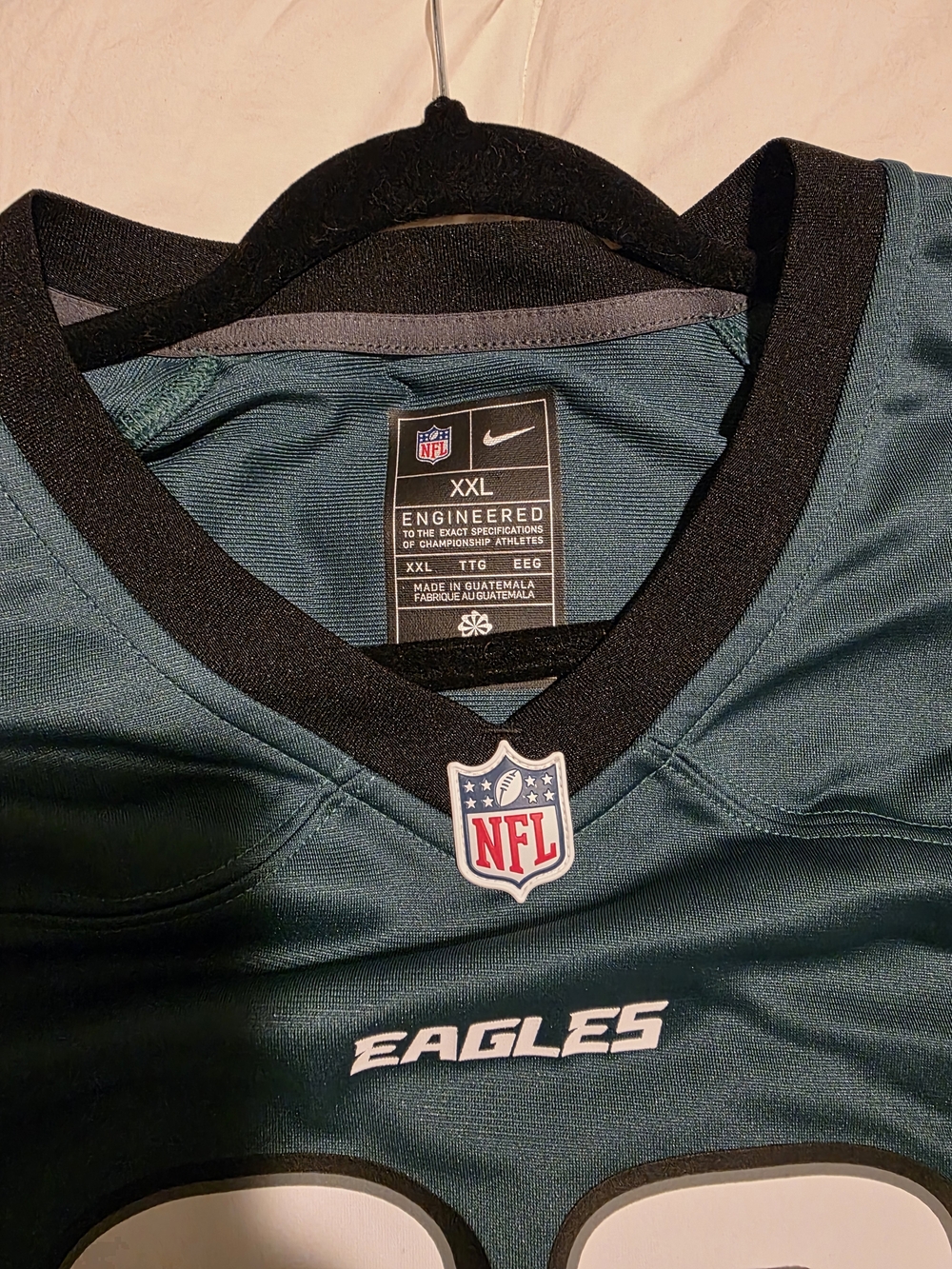 Philadelphia Eagles Midnight Green Cooper DeJean Jersey - Picture 3 of 5